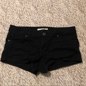 Forever 21 Black Denim Shorts